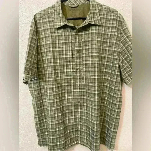 5.11 Tactical Shirts-Men's Cobalt Blue or Green 701 Covert Short Sleeve Shirt XL - Picture 9 of 11